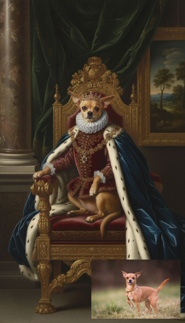 Print de tu mascota como cuadro renacentista - Imagen 3