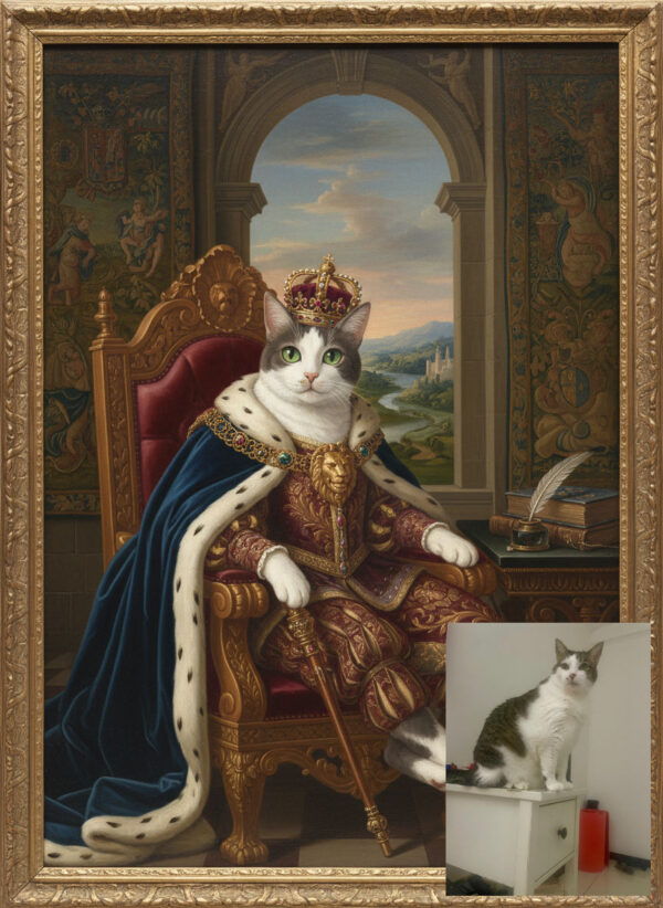 Print de tu mascota como cuadro renacentista - Imagen 4