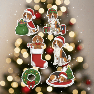 Set de stickers personalizados de tu mascota! (12 stickers)